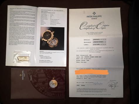 patek philippe certificate|patek philippe authentication.